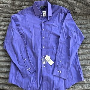 Polo Ralph Lauren Men's Vibrant Purple Dress Shirt